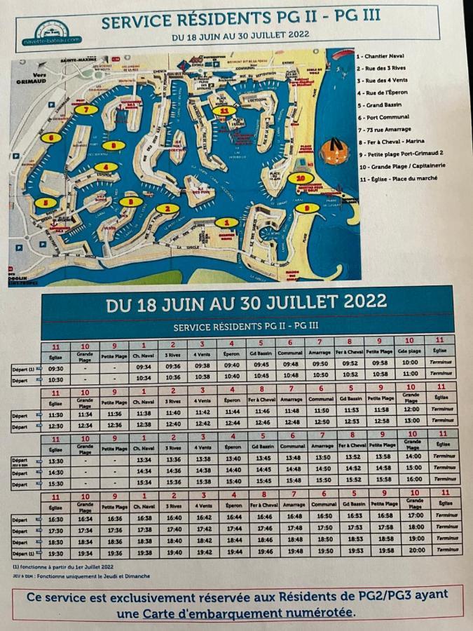Coup De Coeur Leilighet Grimaud Eksteriør bilde